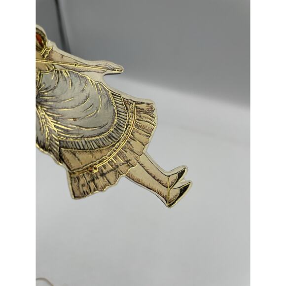 Vintage B. Shackman & Merrimack Alice In Wonderland & Kitty Ornaments Lot Of 6 - Picture 11 of 13